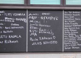 Riihimäki -muraalin tekijät. Kuva: Jari Linnavuori